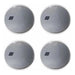 DAM Center Wheel Cups Set of 4 for Fiat Uno Duna SCR 0