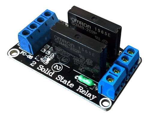 Educabot Solid State Relay Module - 2 Channels 5V Arduino 0