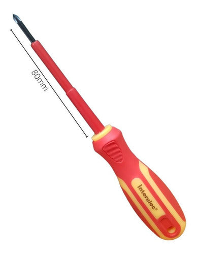 Interelec Insulated Screwdriver 1000V Phillips 1 X 80 1