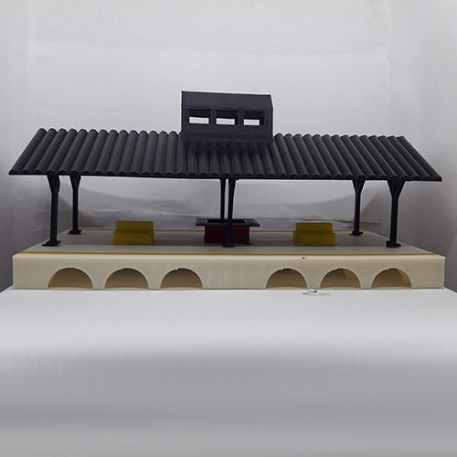 HO Scale Platform Diorama, 3D Printed 1