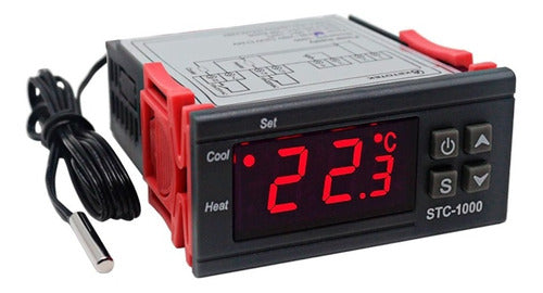 Termostato Stc1 000 Control Temperatura Frío Calor 220v 0