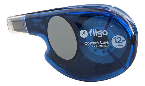 Filgo Correction Tape 12 Meters 5 Mm School Eraser 0