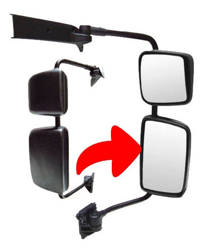 SP Accesorios Main Mirror Glass Base Volvo VM Right / Left Side 1