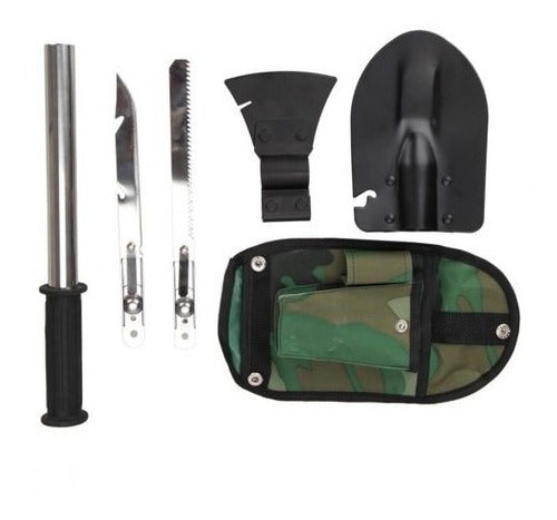 Cuchi Multi-Tool Kit with Axe Blade and Shovel 0