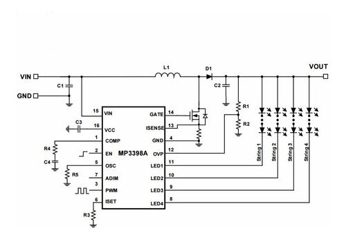 Monolithic Power Systems Set X2 MP3398AGY MP3398A MP 3398A 3398AGY 3398 MP3398 SOIC20 2