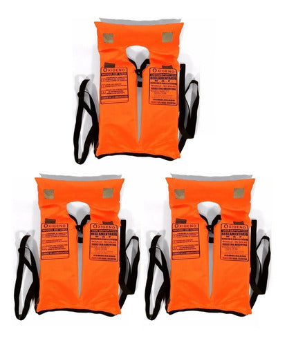 Oxígeno Combo 3 Nautical Rescue Poncho Life vests 0