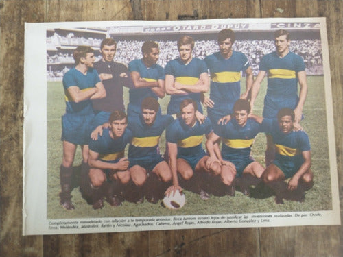 Recorte Boca Juniors Metropolitano 68 Equipo Olvidé Otros 0