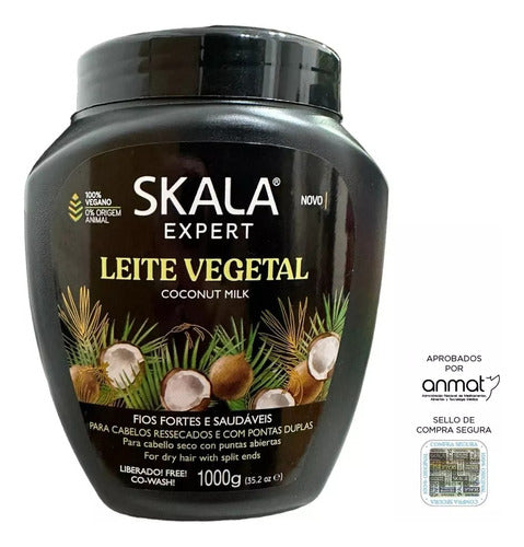 Skala Máscara Capilar Vegana Leite Vegetal Expert X1kg 0