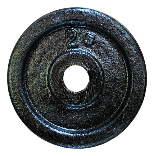 10kg Cast Iron Weight Plate - 100% Solid 2