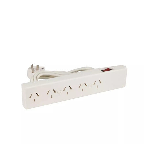 Richi 5-Outlet Power Strip with 2.5m Cable and Thermal Switch 0