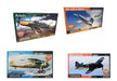 Modelex Aircraft Model Kit Set of 4 1/72 0