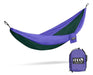 Eagles Nest Outfitters - DoubleNest Hammock, Purple/Forest 1