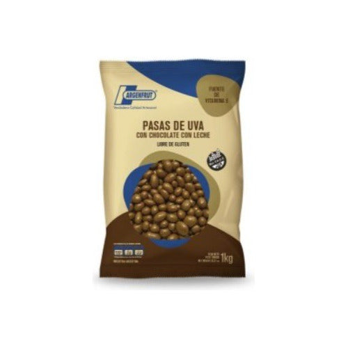 Argenfrut Milk Chocolate Raisins 1kg 0