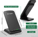 Fast Wireless Charging Base for Smartphones - Quick Charge, Portable, Anti-Slip Design 2