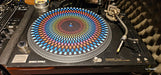 DJPROAUDIO Strobo Multicolor Paño Slipmat Espuma Bandeja Vinilos 1