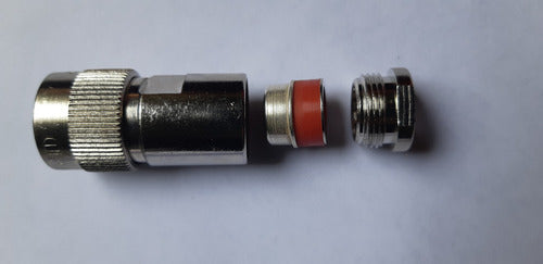 Conector N Macho Rg8-rg213-lmr400. Coaticon/dupont 2