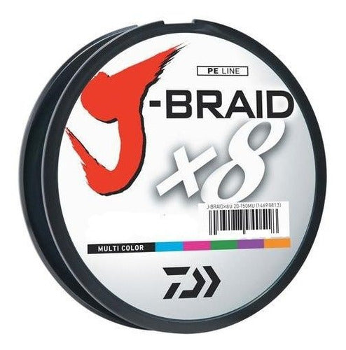 Daiwa J-braid Sedal Línea Trenzada Multicolor 300m 30lb 0