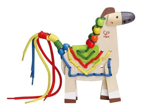 Caballito De Cordones Y Cuentas Hape De Que Regalo 0