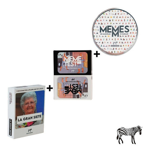 Board Game Set: The Great Seven + Meme Test + Memmes House Fight 1