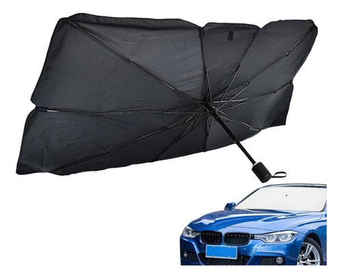 Parasol Auto Tipo Paraguas Parabrisas Grande Protección Uv 0