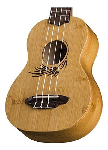 Guitarras Luna, Ukelele De 4 Cuerdas (uke Bamboo S) 3