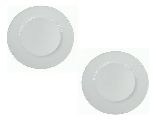 Bormioli Rocco Toledo Tempered Glass Flat Plate Set of 2 - 25cm 0