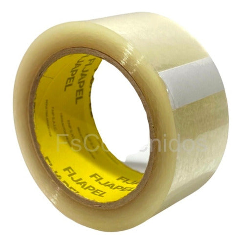 Fijapel Packing Tape 48mm X 100 Transparent Pack of 6 Units 1