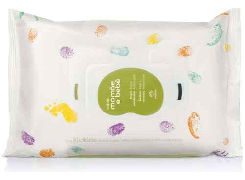 Natura Wet Wipes for Mom and Baby - 50 Units - Burzaco 0