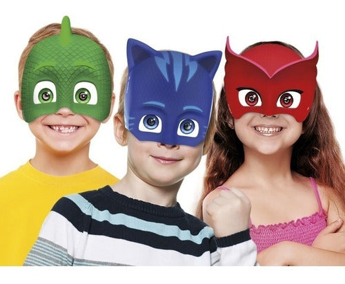 12 Máscaras Pj Masks - Aniversário 1