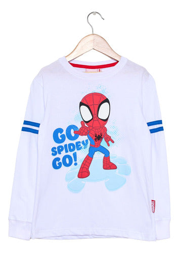 Marvel® Spidey Spiderman Long Sleeve T-Shirt for Kids 0