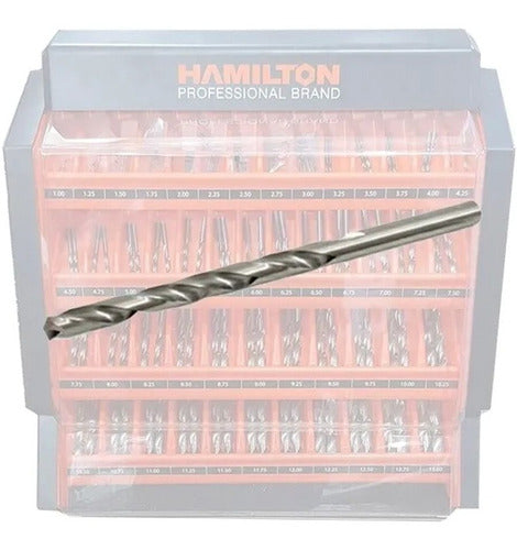 Hamilton Professional High-Speed Steel Twist Drill Bit 0.75 Mm Hss0075 0