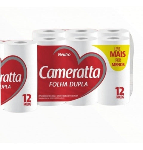 Cameratta Papel Higienico Doble Hoja 12 Rollos 30mt 0