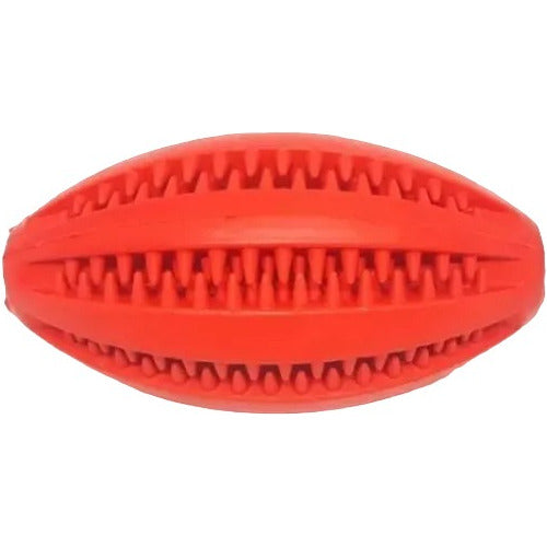 Beast Rugby Snack Ball Toy for Dogs - Natural Rubber 0