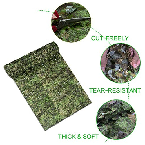 Winway Red Camouflage Netting 3mx6m Green Zone 2