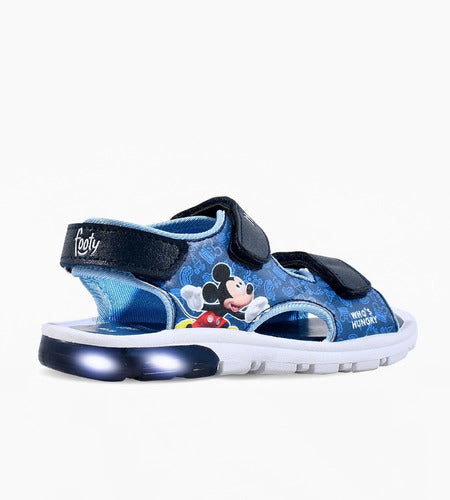 Disney Mickey Mouse Original Footy Sandals with Lights 2