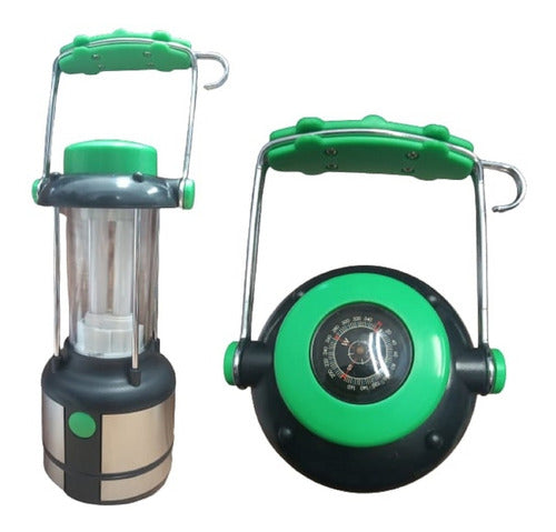 LYF Camping Lantern with Compass and Hook Offer 0