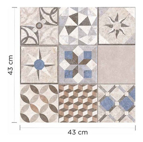 Cañuelas Florencia Matte Ceramic Tile 43x43 1