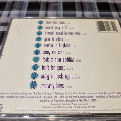 Stray Cats - The Best - Rock  This Town - Cd Importado 1