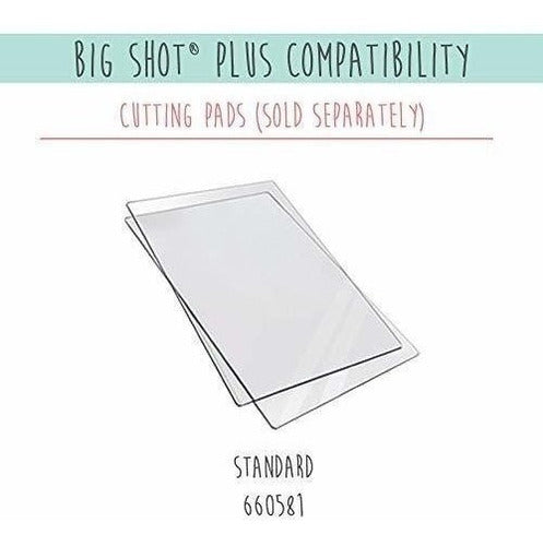 Sizzix Big Shot Plus 660340 Maquina Troqueladora Y Grabadora 3