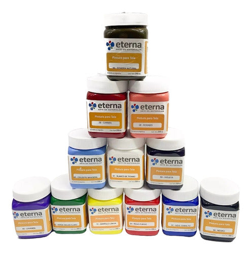 Eterna Fabric Paint 250 ml x 12 Units 0