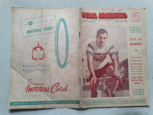 Revista Pedal Argentino Nº 59 - Julio 1948 Ciclismo Arrastia 7