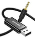 Adaptador Usb A Jack 3.5mm Para Pc, Ps4, Ps5 (1.2m De Largo) 0