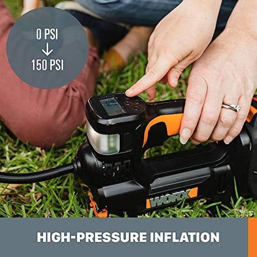 Worx Wx092l 20v Power Share Portable Air Bomba Inflador 2