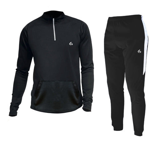 Men's GDO Take It Easy Sweatshirt and Jogger Pants Set - Ideal for Spring and Summer 13