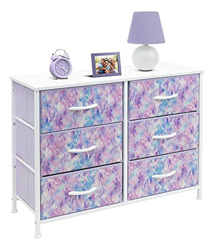 Sorbus Dresser With 6 Drawers - Storage Furniture For Kids Rooms 2