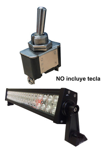 Faro Barra 60 Led  180w Camioneta 4x4 Sumergible Soporte 7