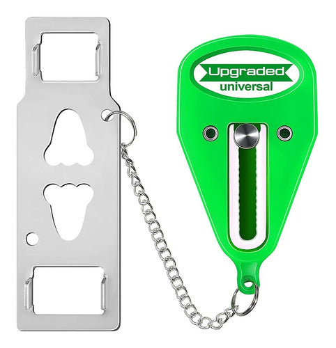 KUOGO Portable Door Lock Green (1 Unit) 0