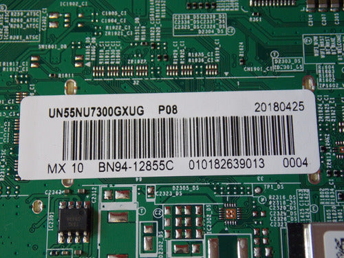 Samsung Un55nu7300 Mainboard: Bn41-02635a  Techsoporte 7