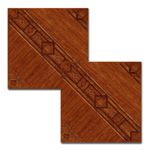 Alberdi Acacia Ceramic Wood-Look Floor Tile 36x36 0