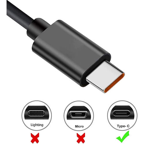 Windswallow Cable De Carga Rápido Para Altavoz Jbl, Charge 5 1